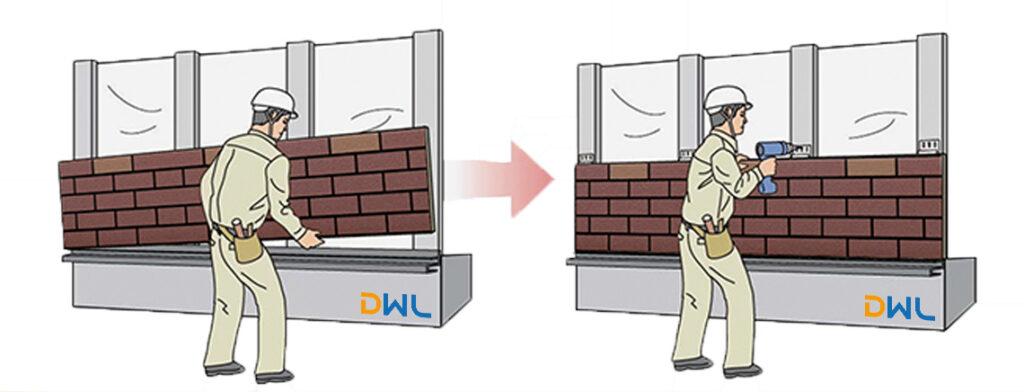 how to install wall panel